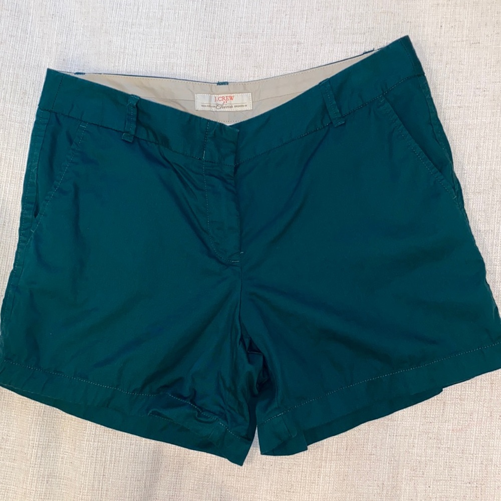 Green shorts